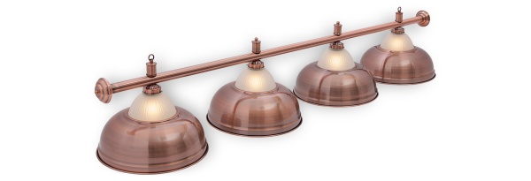 Светильник Fortuna Crown Red Bronze 4 плафона
