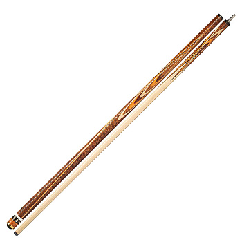 Кий Ассиметричный Тюльпан, с удлинителем, Мербау, Азобе, Оранжевый граб, Граб (А. Попов)