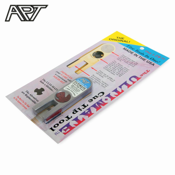 Инструмент для наклейки Ulti-Mate Cue Tip Tool серебро