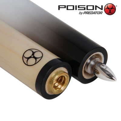 Кий Poison VX Striker White and Black Gtx Grip 2pc 19oz (Poison)