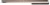 Кий Цветок 6 лучей, с удлинителем, Лапачо, Черный граб, Лимонник, Падук, Граб (А. Мосин)