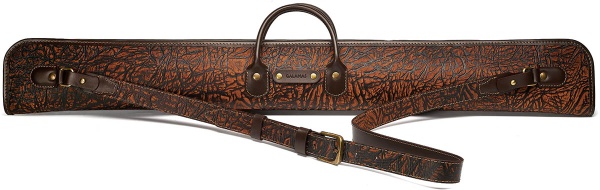 Чехол Галактика экзотик с ремнем 1x1, ручная работа, натуральная кожа, коричневый