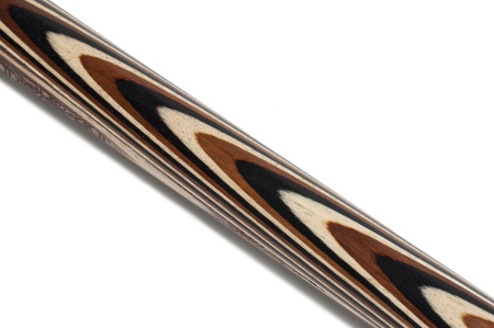 Кий Классика Элит 31 запил с гравировкой Палисандр, Черный граб, Граб (Р. Королев)