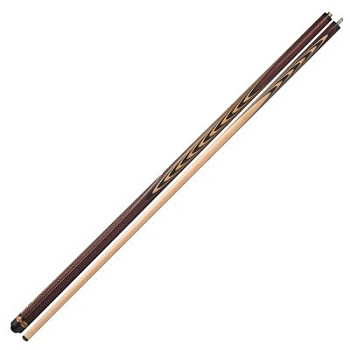 Кий Классика 6/8, с гравировкой, Амарант, Черный граб, Граб (Р. Тропин)