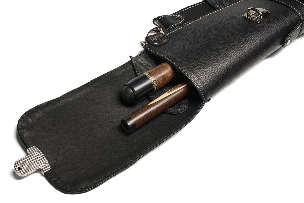 Чехол Меписашвили Колчан, ручная работа, натуральная кожа, черный