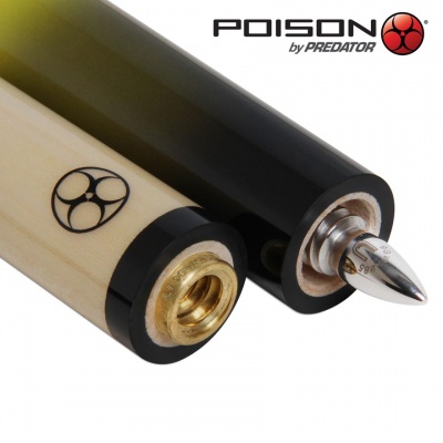 Кий Poison VX Striker Yellow and Black Gtx Grip 2pc 19oz (Poison)