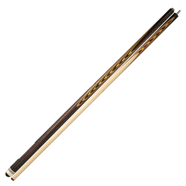 Кий Классика Элит 31 запил с гравировкой, Пламенный эбен, Эбен, Лимонник, Граб (Р. Королев)