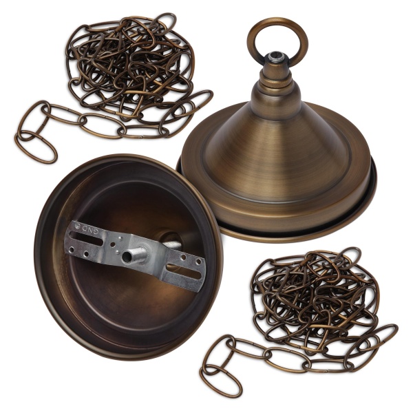 Светильник Fortuna Toscana Bronze Antique 4 плафона