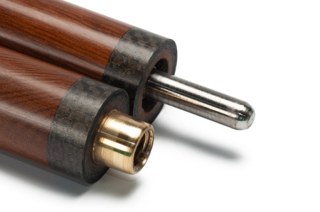 Кий Классика 22 запила с гравировкой, Палисандр, Граб (С. Дроздов)