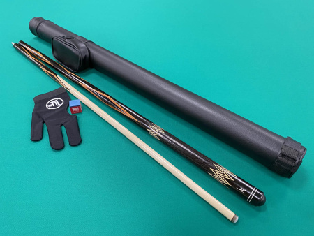 Кий Питон, с гравировкой, Черный граб, Граб (С. Каюков)