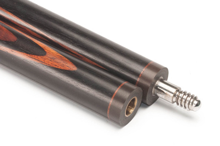 Кий Мастер 6/4, с инкрустацией Двойной Ромб, Эбен, Падук, Граб (С. Чухно (АС))