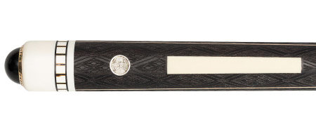 Кий Бетмен с гравировкой, 22 запила, Черный граб, Граб (Р. Королев)