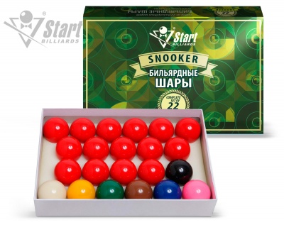 Шары Start Billiards Snooker 52,4мм