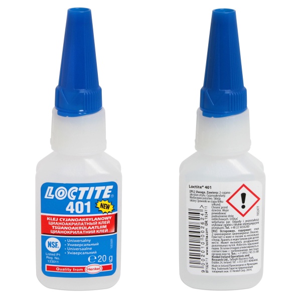 Клей для наклеек Loctite 401 20г
