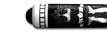 Кий Ампир Классика - Эбен, граб, серебро и перламутр (Р. Королев)