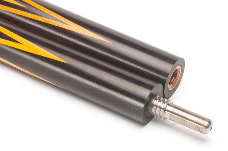 Кий Корона с гравировкой, Черный граб, Желтый граб, Граб (С. Каюков)