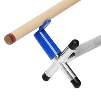 Насадка на мост для кия пластик синяя