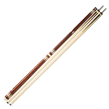 Кий с 2-мя шафтами, Инкрустация, Змеиное дерево, Граб (Е. Сталев)