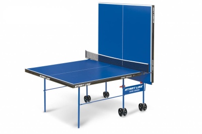 Теннисный стол Start Line Game Indoor с сеткой Blue