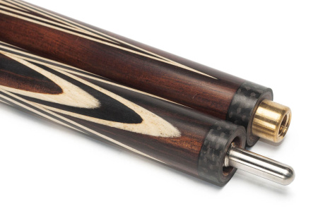 Кий Арбалет, с гравировкой, Пламенный эбен, Граб (Р. Королев)