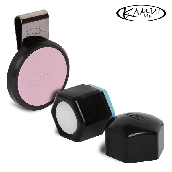 Держатель для мела Kamui Roku Chalk Shark магнитный розовый