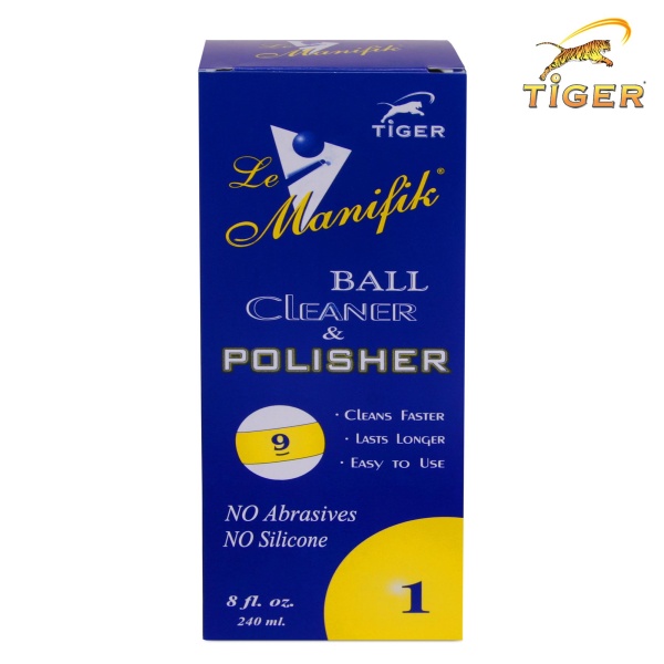 Средство для чистки шаров Tiger Le Manifik Ball Cleaner 240мл Средство для чистки шаров Tiger Le Manifik Ball Cleaner 240мл