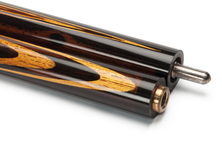 Кий Классика 16 запилов, Макасар, Лимонник, Граб (Поповские кии)