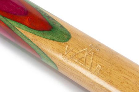 Кий Цветок 6 лучей, Лунный эбен, Макасар, Граб (Поповские кии)