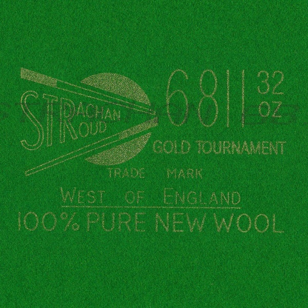 Сукно Strachan Snooker 6811 Tournament 32oz 193см Olive Green