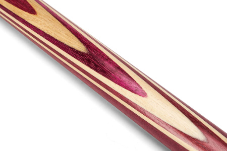 Кий Маркиз длинный запил, с гравировкой, Амарант, Граб (С. Каюков)