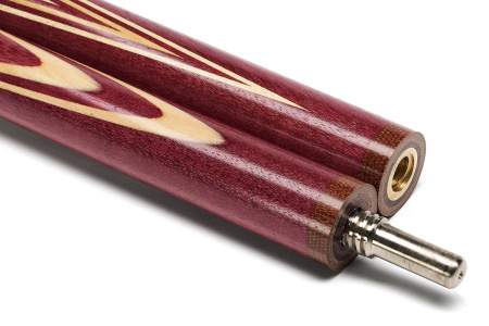 Кий Классика с гравировкой, Амарант, Граб (С. Каюков)