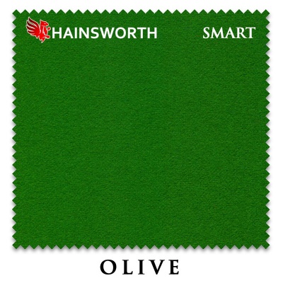 Сукно Hainsworth Smart Snooker 195см Olive Green
