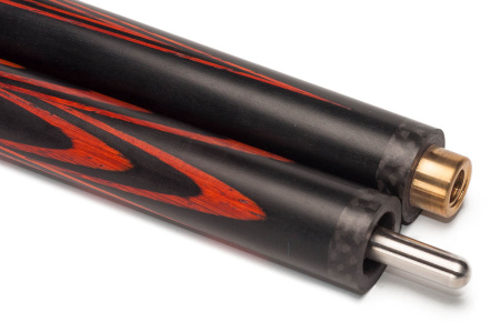 Кий Арбалет с гравировкой, Черный граб, Падук, Граб (Р. Королев)