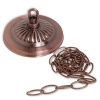 Светильник Fortuna Crown Red Bronze 4 плафона Светильник Fortuna Crown Red Bronze 4 плафона