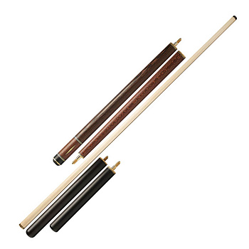 Кий Supernova Sport, с 2-мя удлинителями, Лайсвуд, Венге, Граб (К. Лохно)