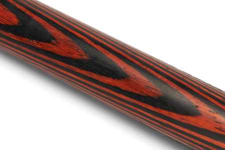 Кий Классика Элит 31 запил с гравировкой, Черный граб, Лимонник, Падук, Граб (Р. Королев)