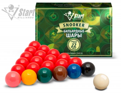 Шары Start Billiards Snooker 52,4мм