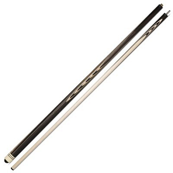 Кий Классика 16 запилов, с гравировкой, под напряжением, Макасар, Граб (Р. Королев)