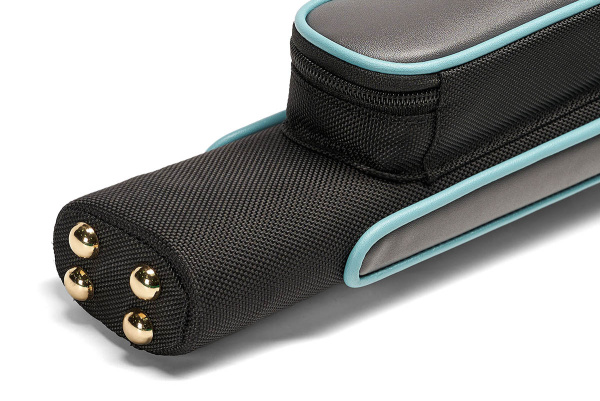 Тубус Brizar Romb 1х1, черный/бирюзовый