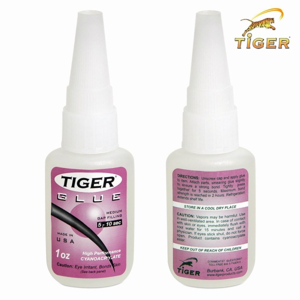 Клей для наклеек Tiger Insta-Cure Tip Glue 30мл