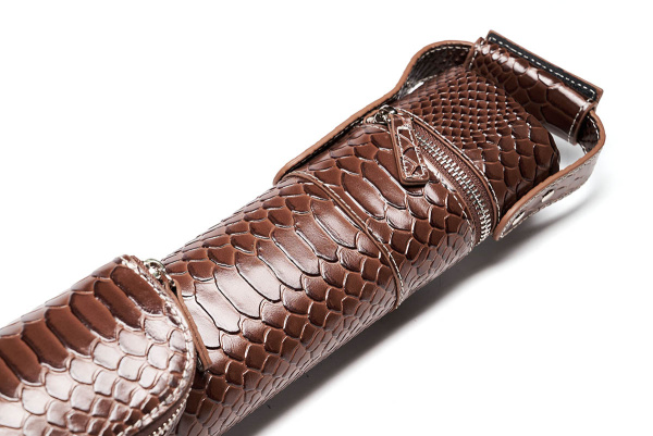 Тубус Brizar Snake 1х1, коричневый
