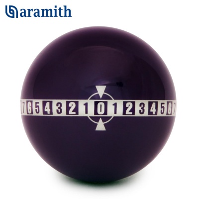 Набор тренировочный Aramith Aiming by the Numbers Pool 57,2мм 2шара/блистер