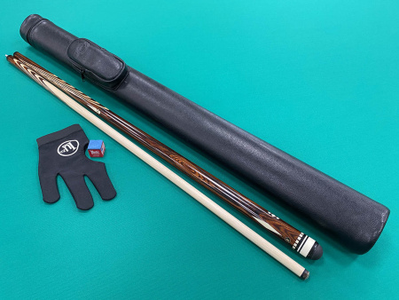 Кий Классика 22 запила, с инкрустацией, Кокоболо, Граб (И. Ариванюк)