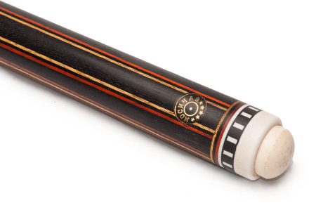 Кий Цветок 6 лучей, с удлинителем, Лапачо, Черный граб, Лимонник, Падук, Граб (А. Мосин)