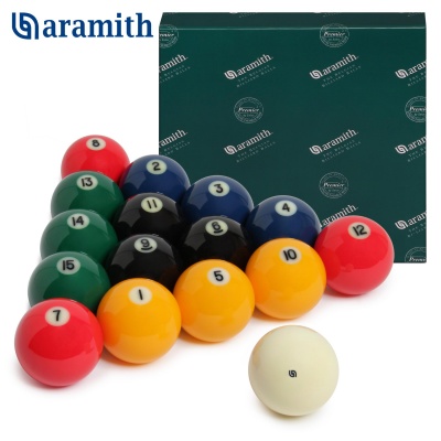 Шары Aramith Premier Pyramid Colour 68мм