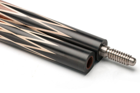 Кий Корона, с гравировкой, Черный граб, Лайсвуд, Граб (Б. Григорьев Туз)