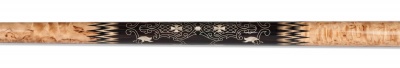 Кий Дорадо Люкс, 3-х составной, с инкрустацией, в кейсе (Vantex)