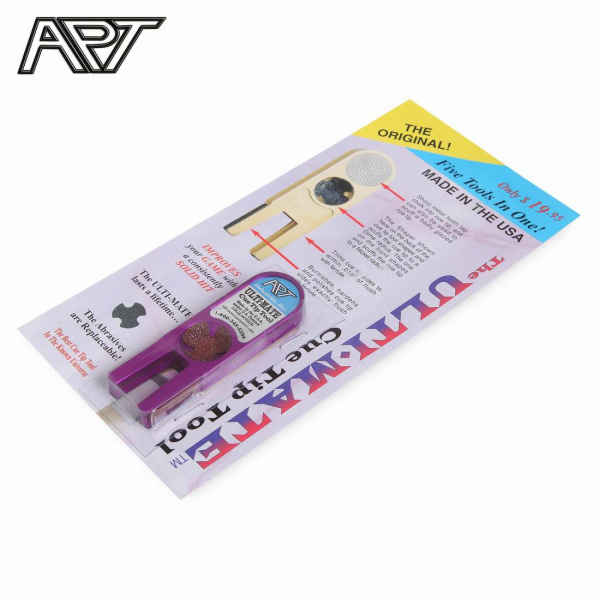 Инструмент для наклейки Ulti-Mate Cue Tip Tool фиолетовый