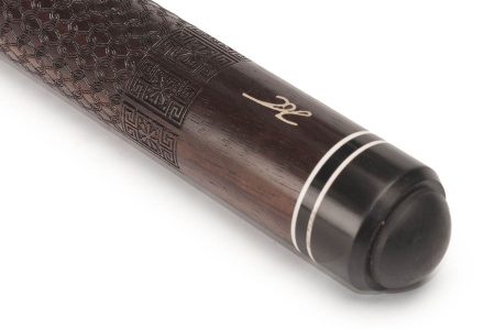 Кий Классика, с гравировкой, Палисандр, Лимонник, Граб (С. Каюков)