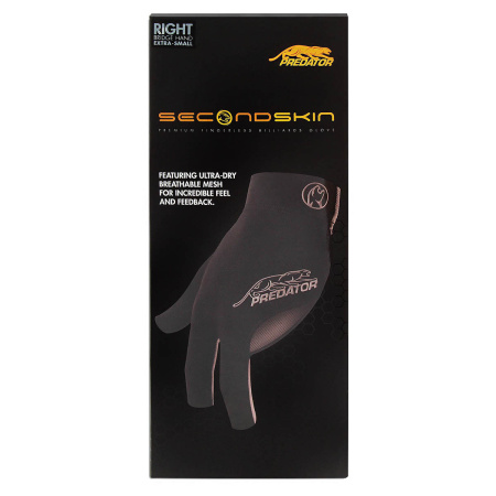 Перчатка Predator Second Skin Black/Gray правая XXS